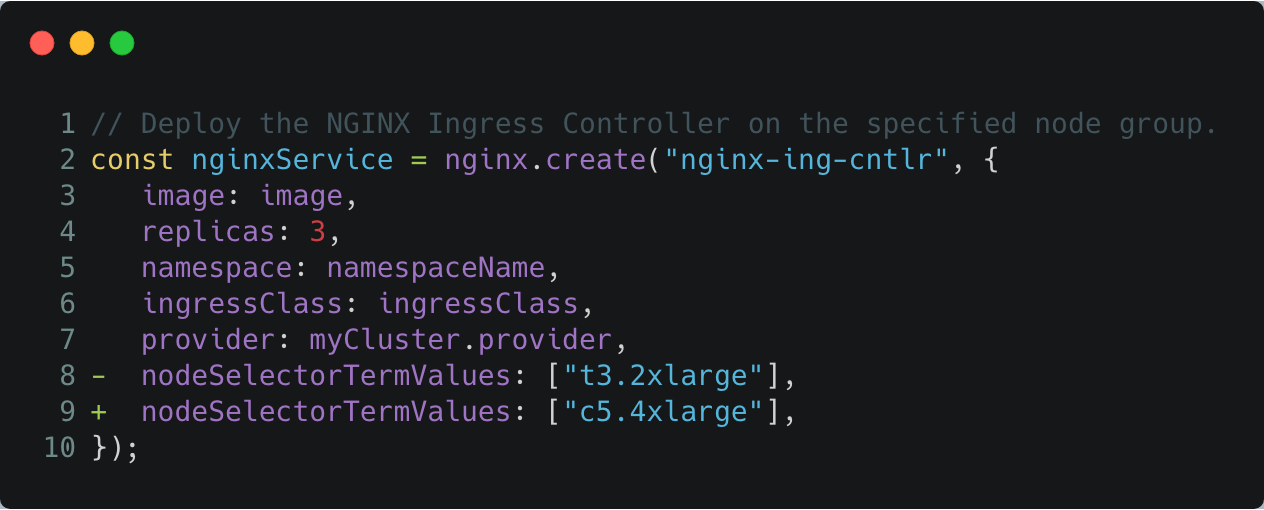 Migrate NGINX 4x-large